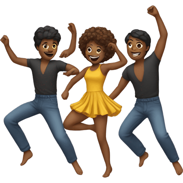 dancing people  emoji