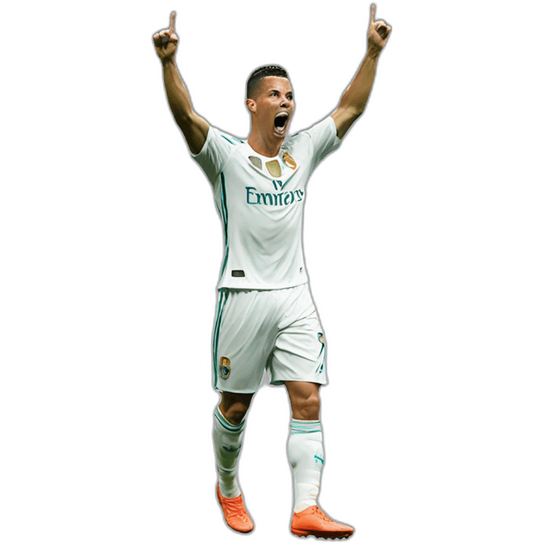 Ronaldo celebration emoji