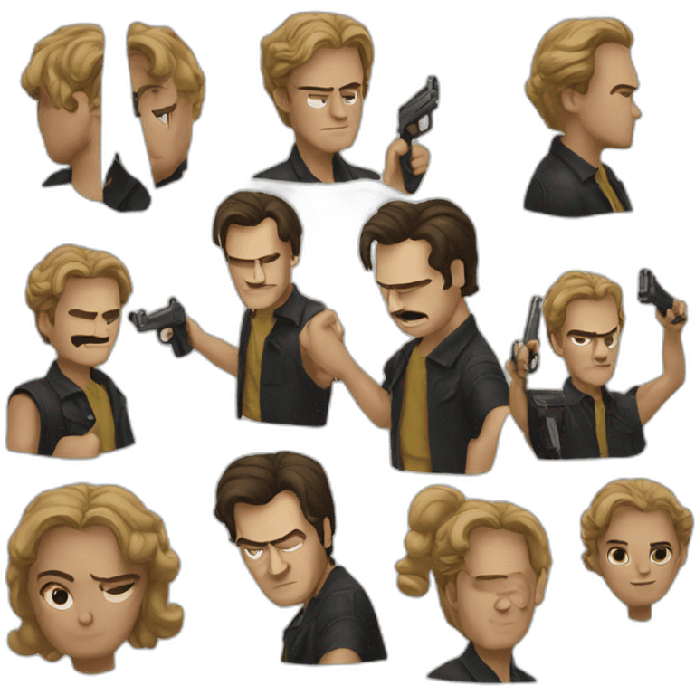 Quantin tarantino emoji