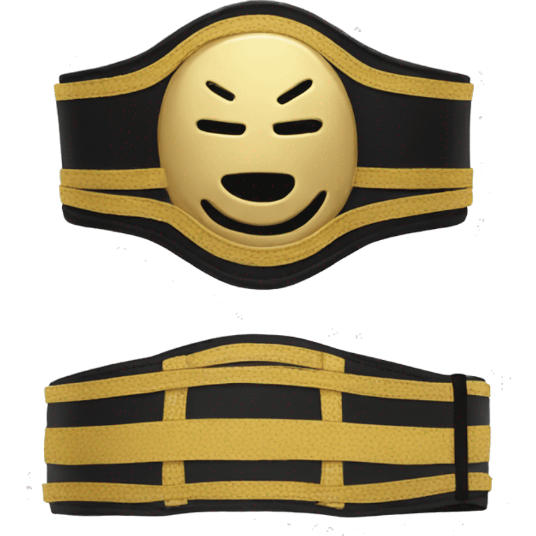 Wrestling belt emoji