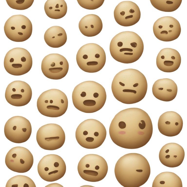 Beige dango  emoji