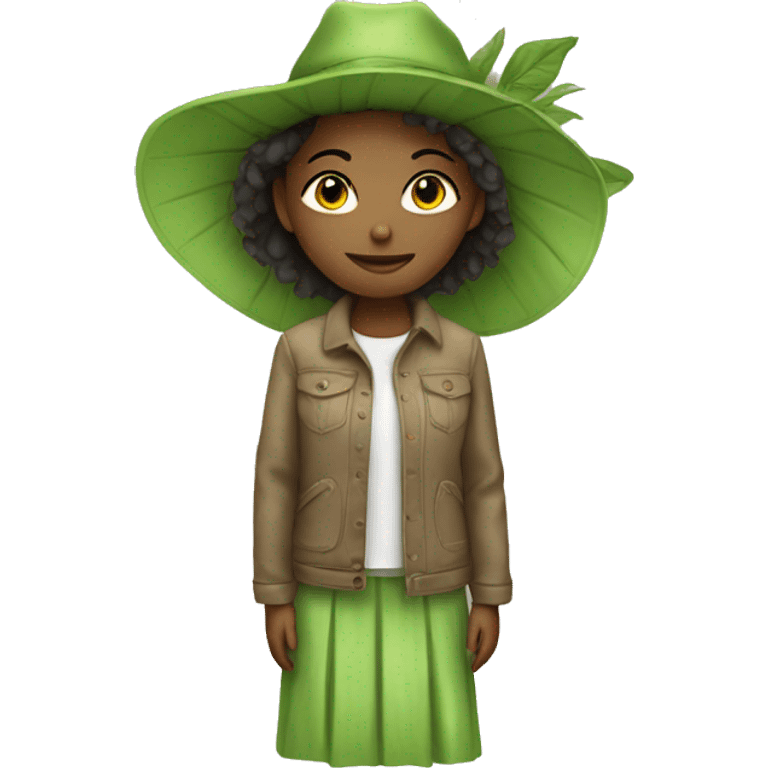 eco woman clothes emoji