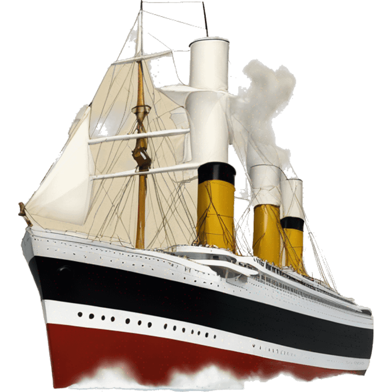 RMS Carpathia White Star Line 1 Funnel emoji