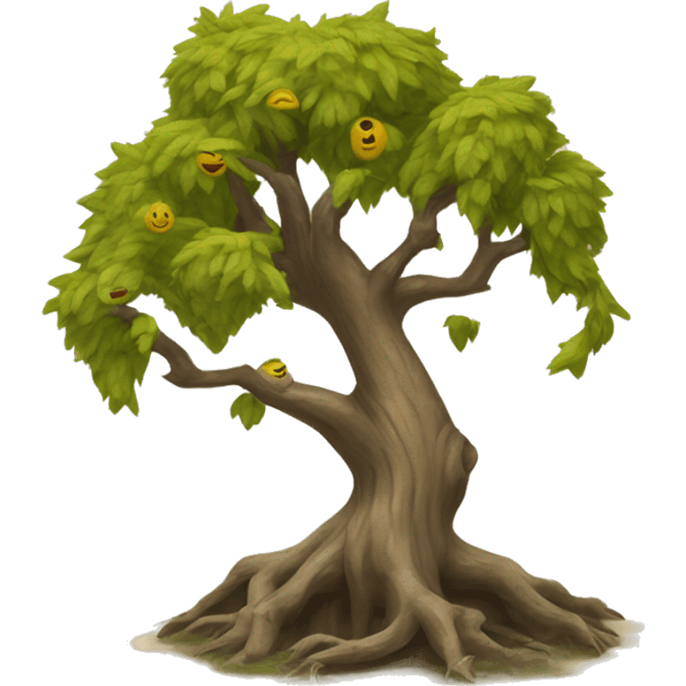 whomping willow tree emoji