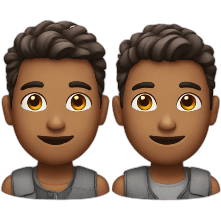 Couple gay emoji