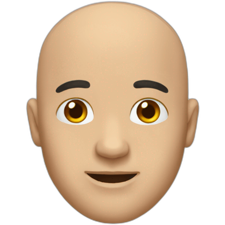 Bald emoji