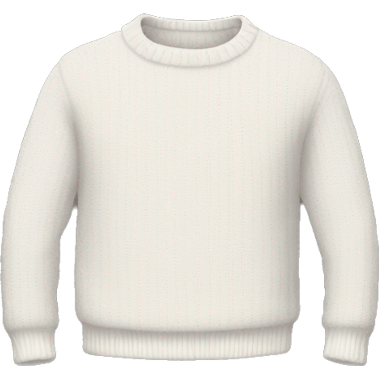 white sweater  emoji