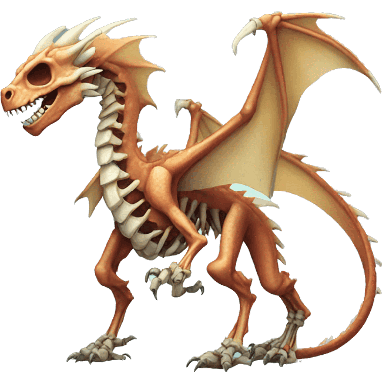 skeletal dragon emoji