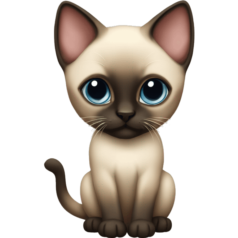 Siamese kitten  emoji