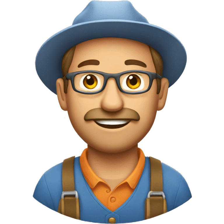 farmer working emoji