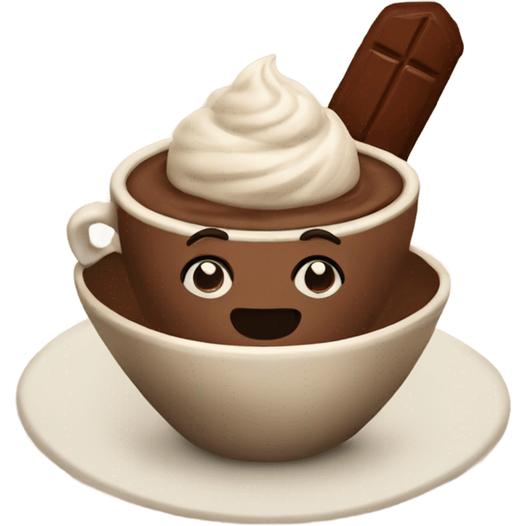 Cocoa at beige cup emoji