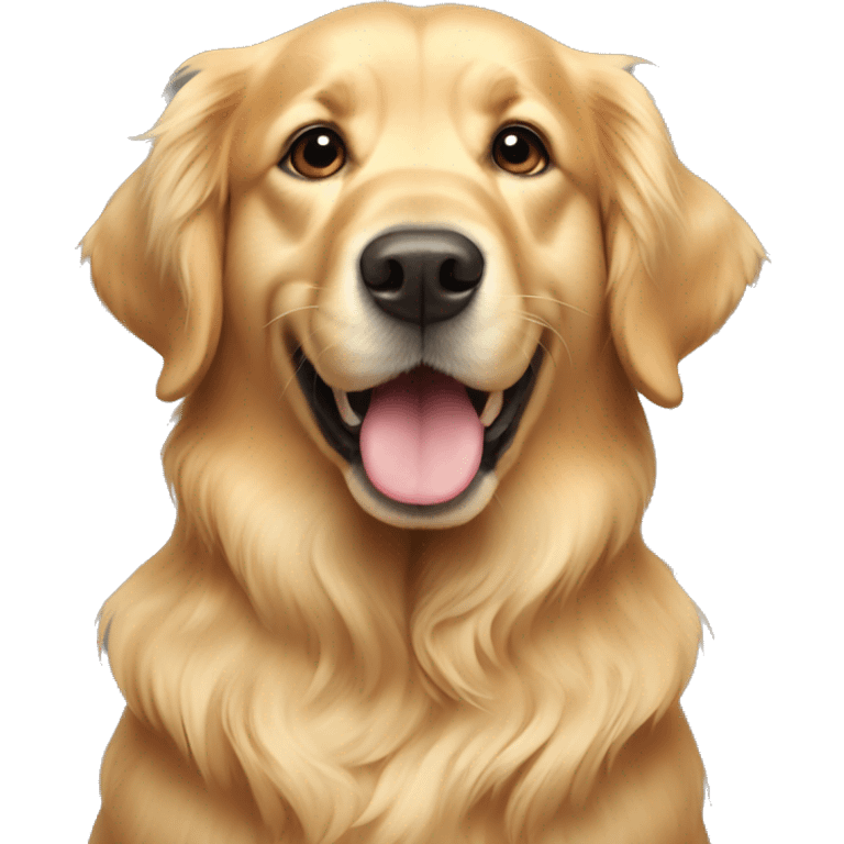 Golden retriever emoji