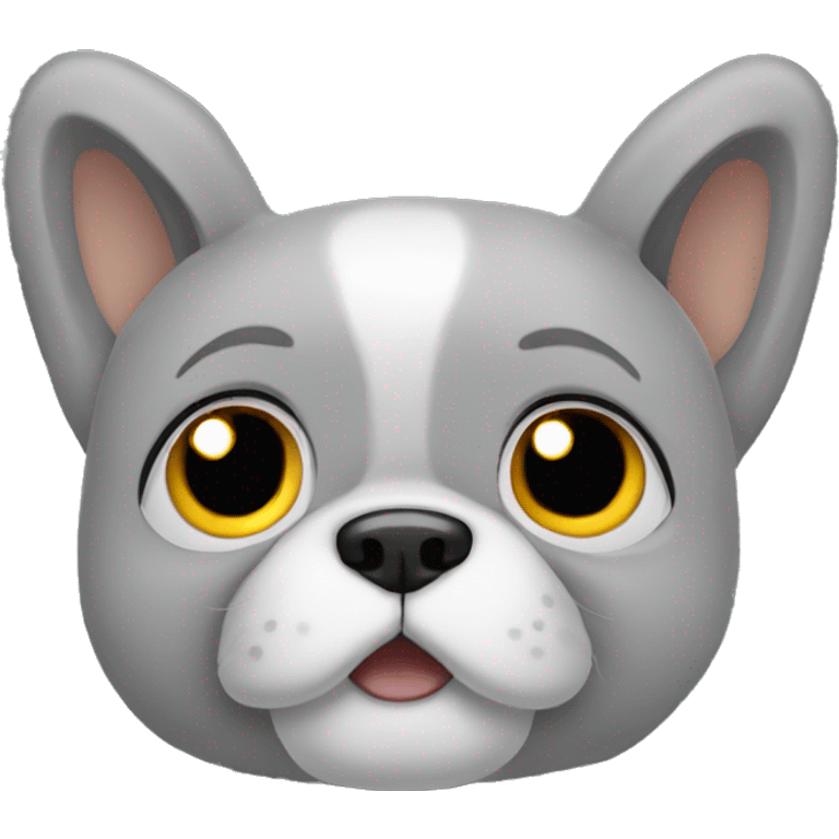 grey huggy waggy emoji