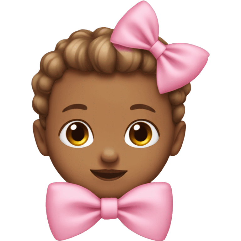 baby pink bow emoji emoji