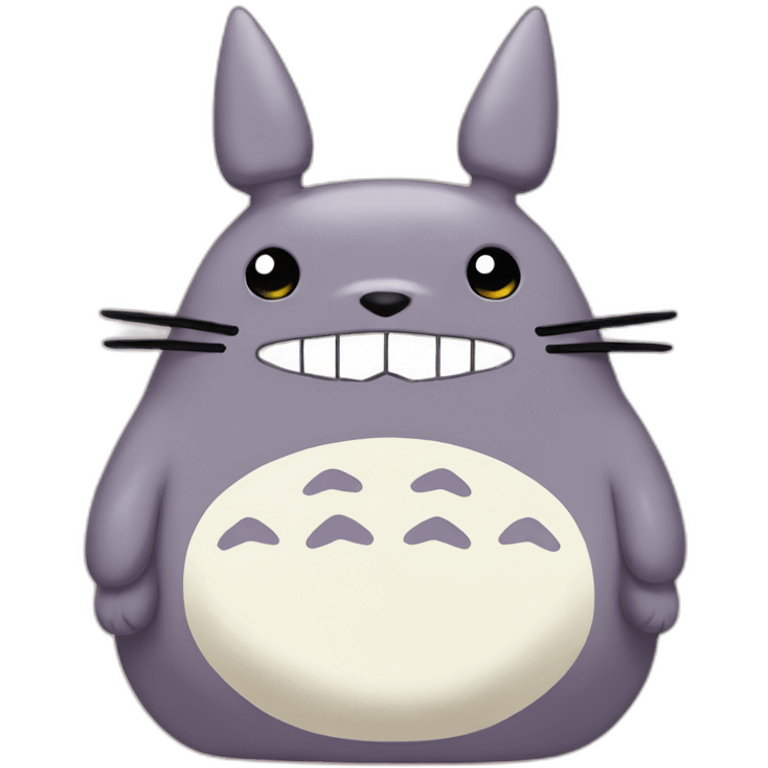 pink totoro emoji