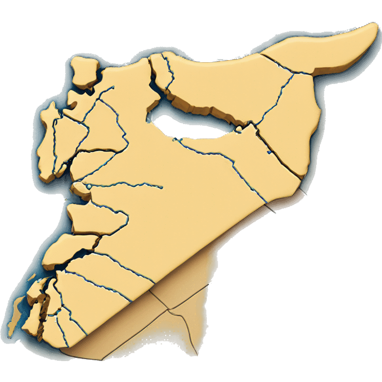 syria map emoji