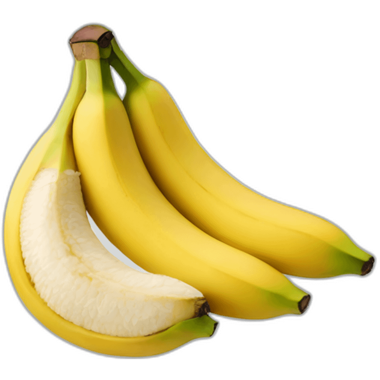 banana with two cocos emoji