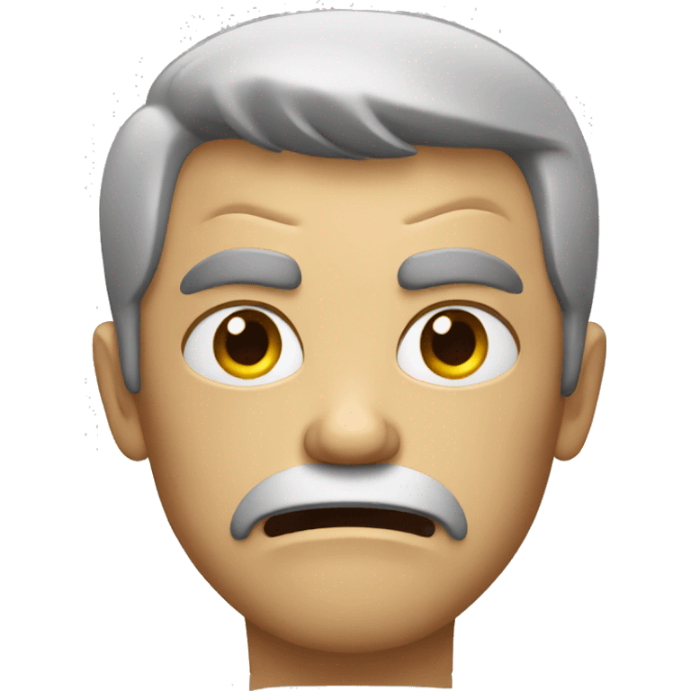 angry man emoji