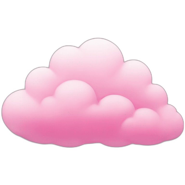 pink clouds emoji