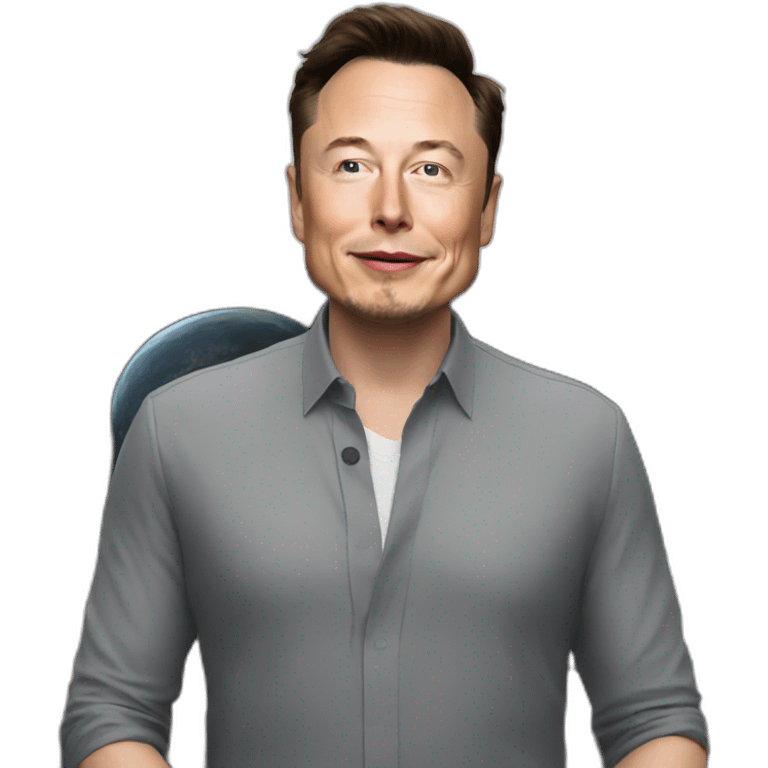 elon musk video editor emoji