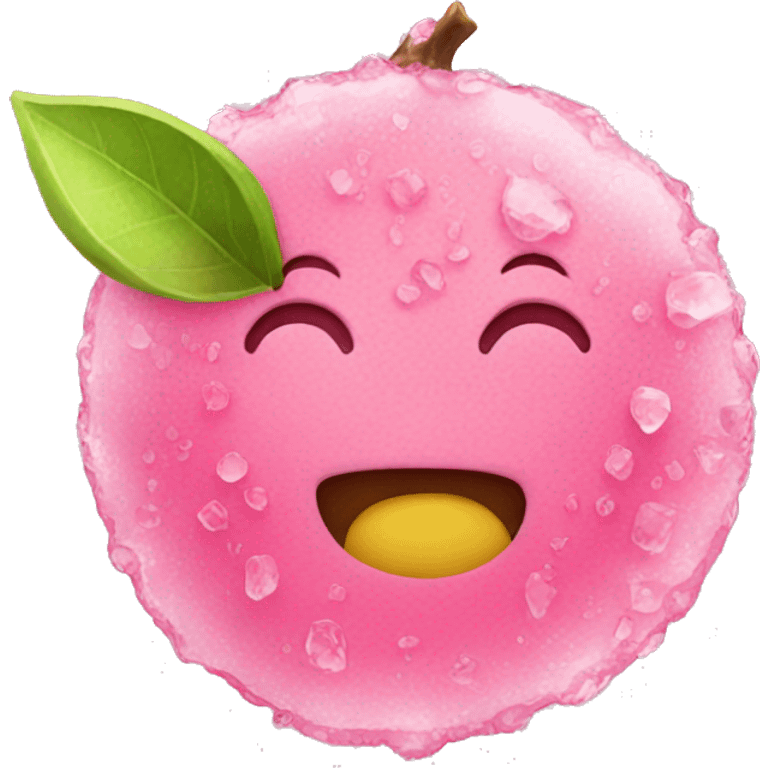 pink ice lemon emoji