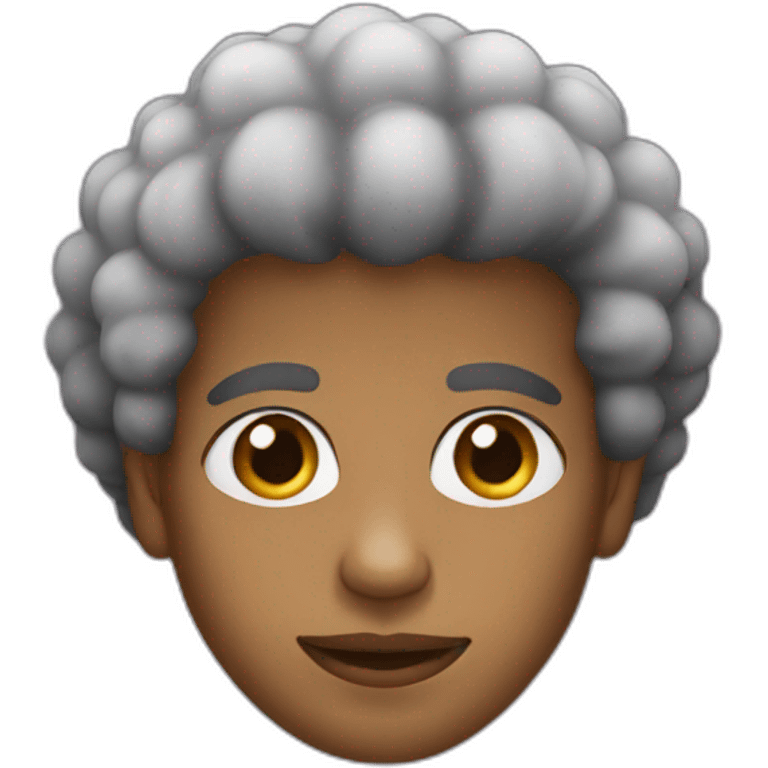 Afro emoji