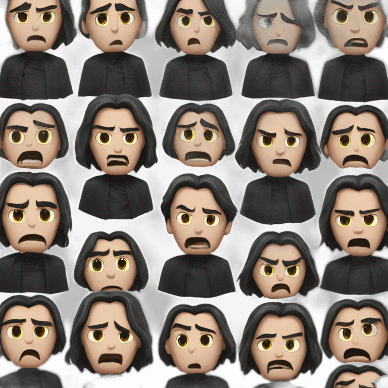 Severus snape angry emoji