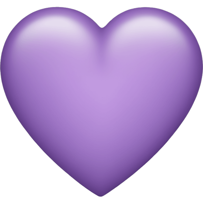 Light Purple Heart  emoji