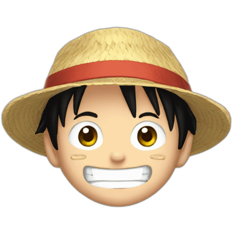 Luffy emoji