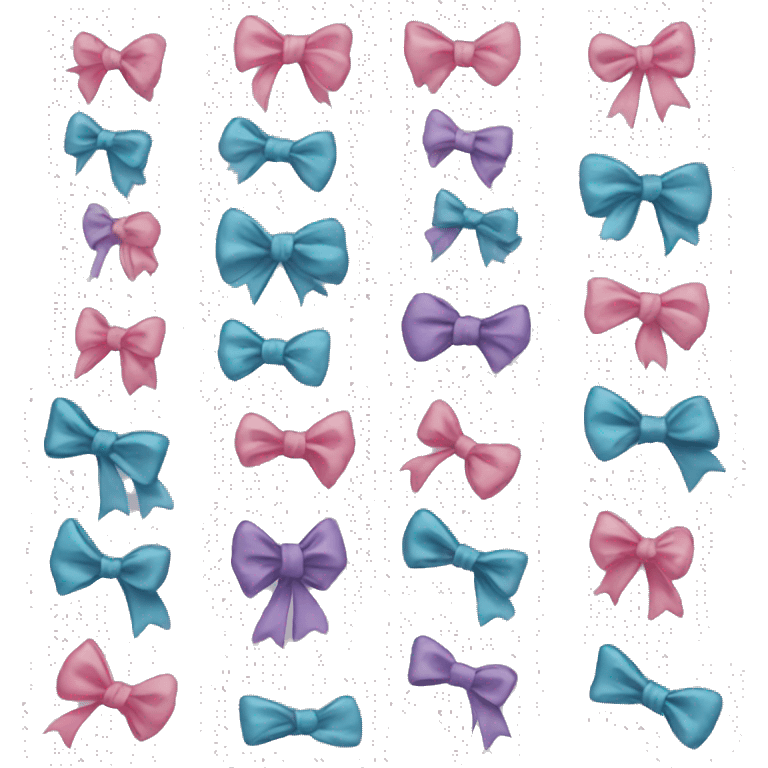 Bows emoji