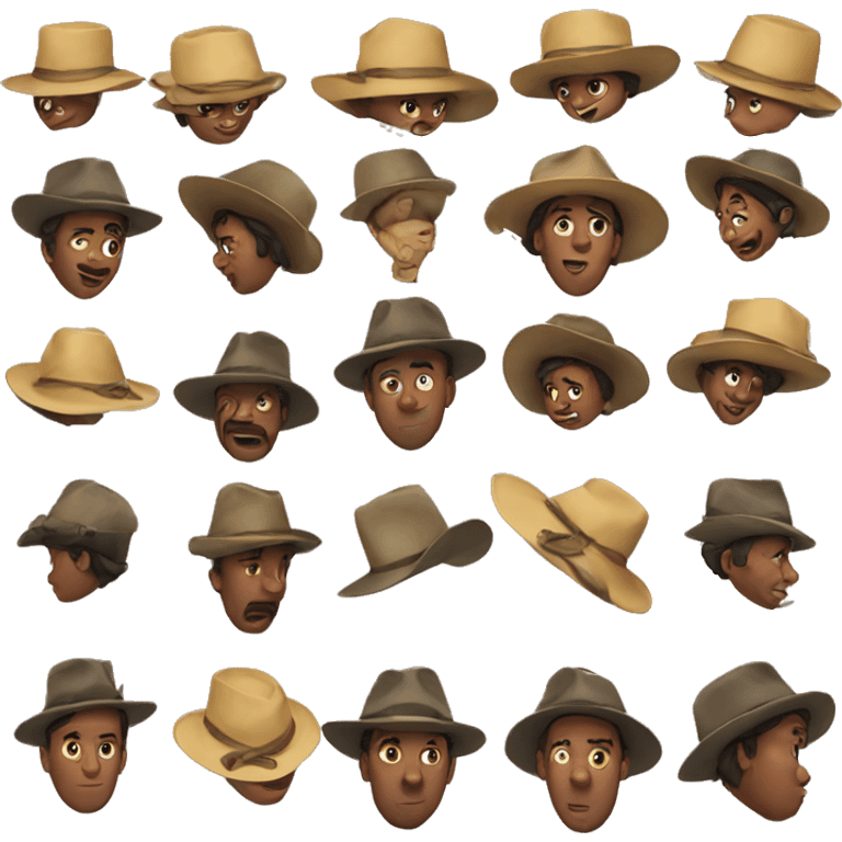 Hats off emoji