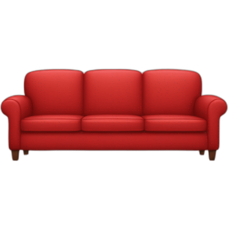 red couch emoji