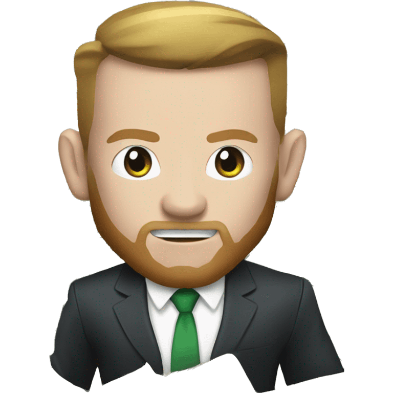 Connor mcgregor counting cash emoji