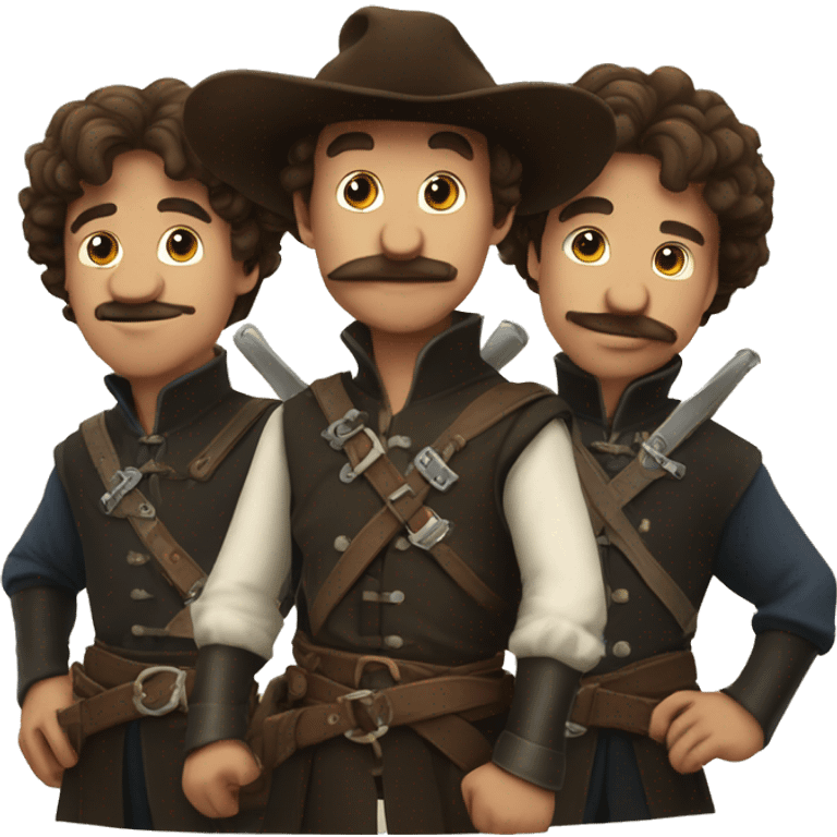 three musketeers emoji