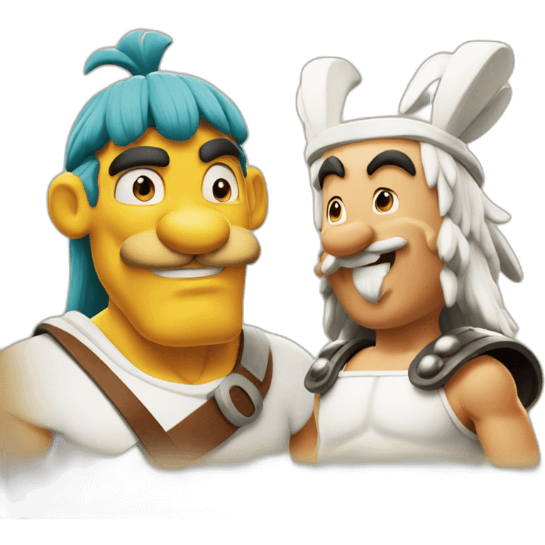 asterix and obelix emoji