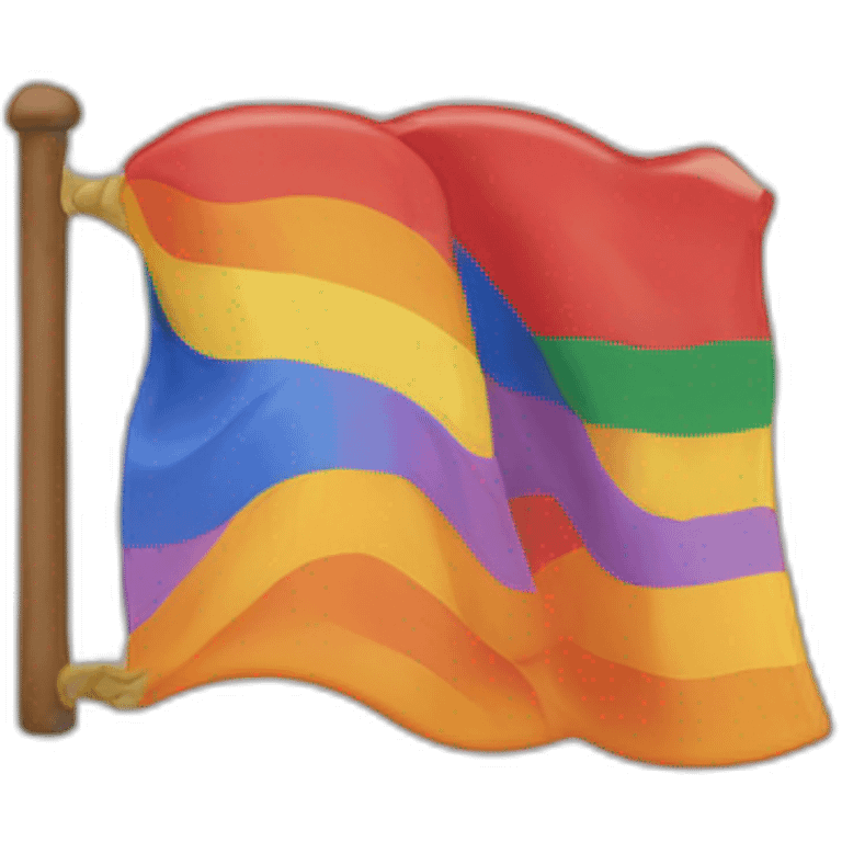 Drapeau lesbienne emoji