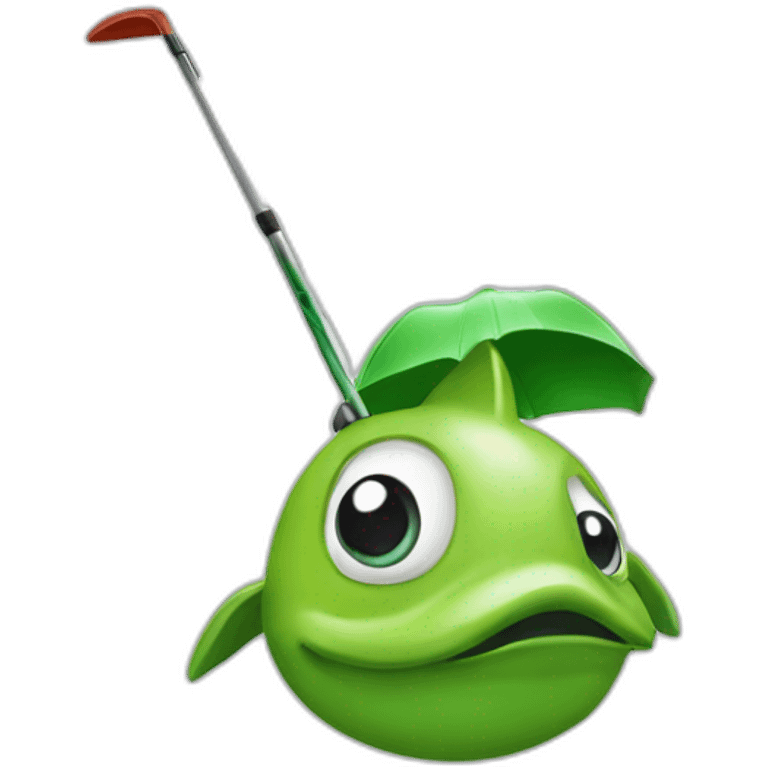 Golfinho em um vulcão  emoji