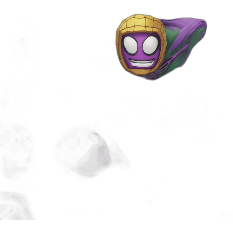 Mysterio, spiderman emoji