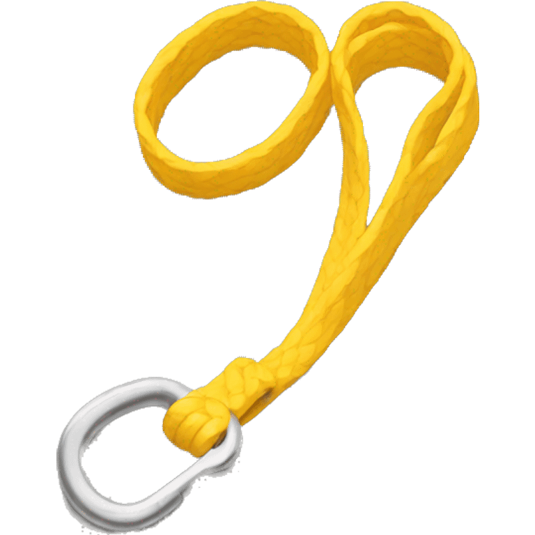 yellow leash handle emoji