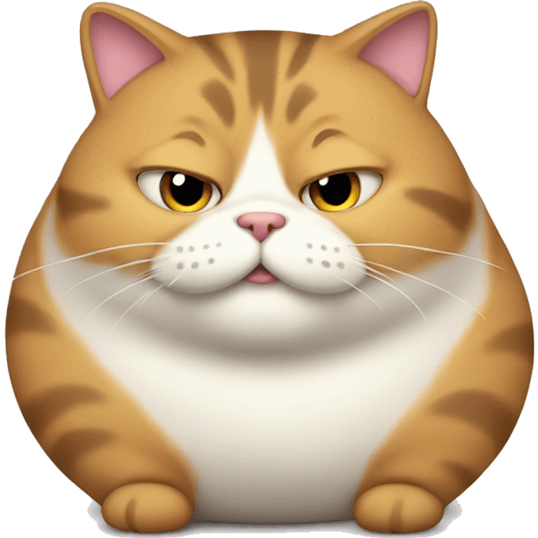 Fat cat emoji