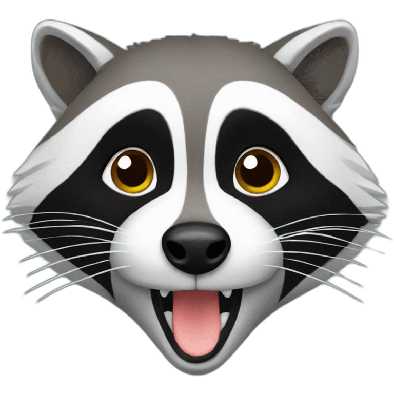 Raccoon emoji