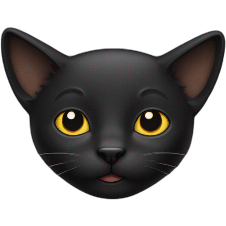 Black Cat character  emoji