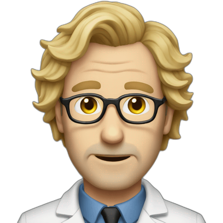 Rhys Ifans scientist emoji