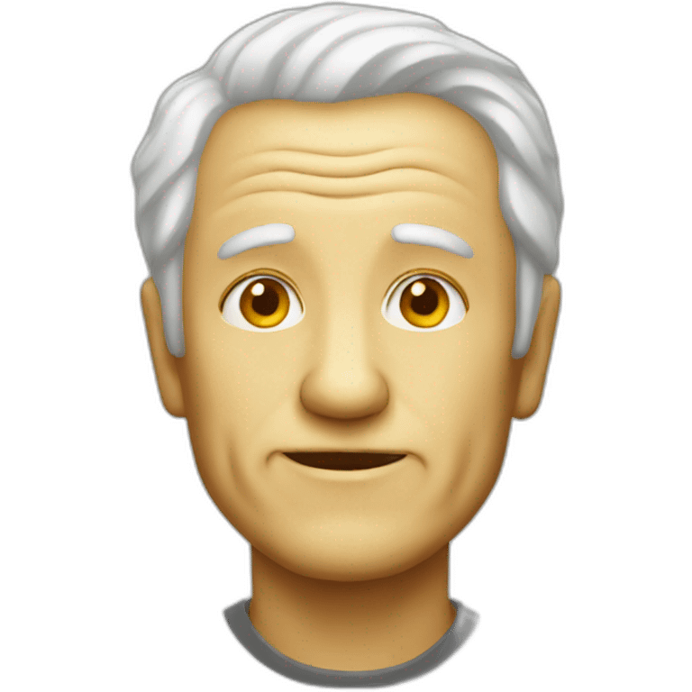 old man with yellow hair emoji