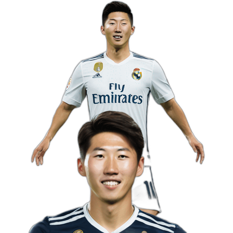 heung min son at real madrid emoji