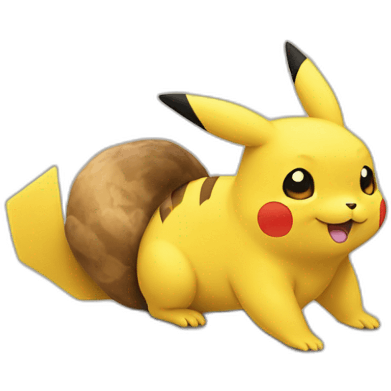 pikachu deguisé en loutre emoji