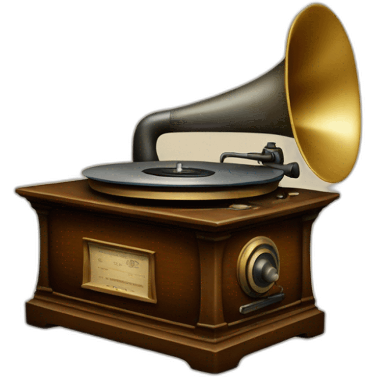 old phonograph emoji