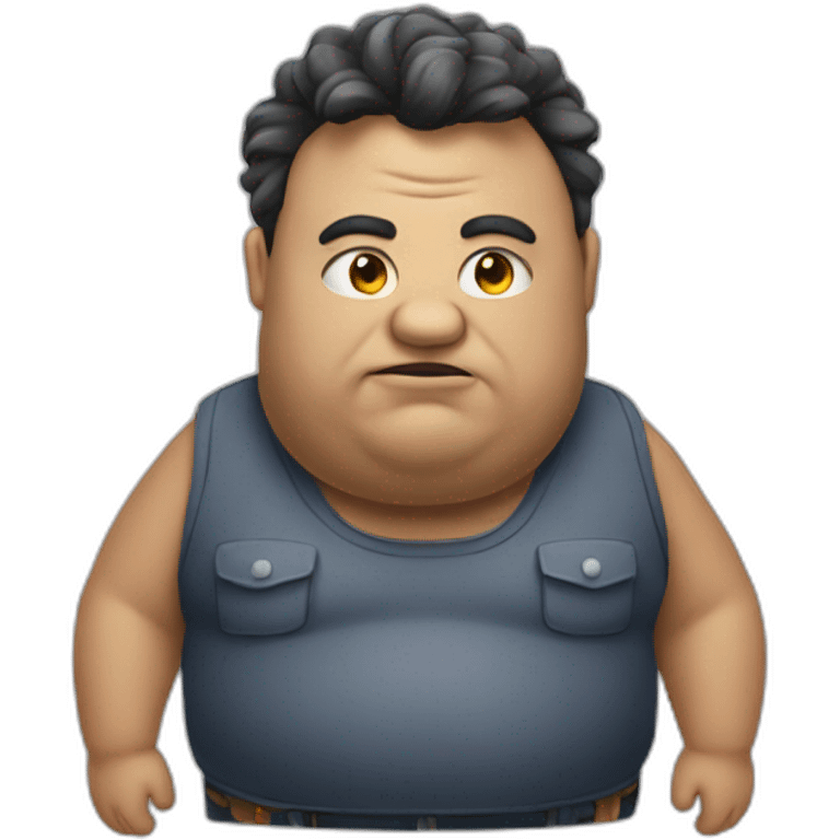 fat and ugly developer emoji