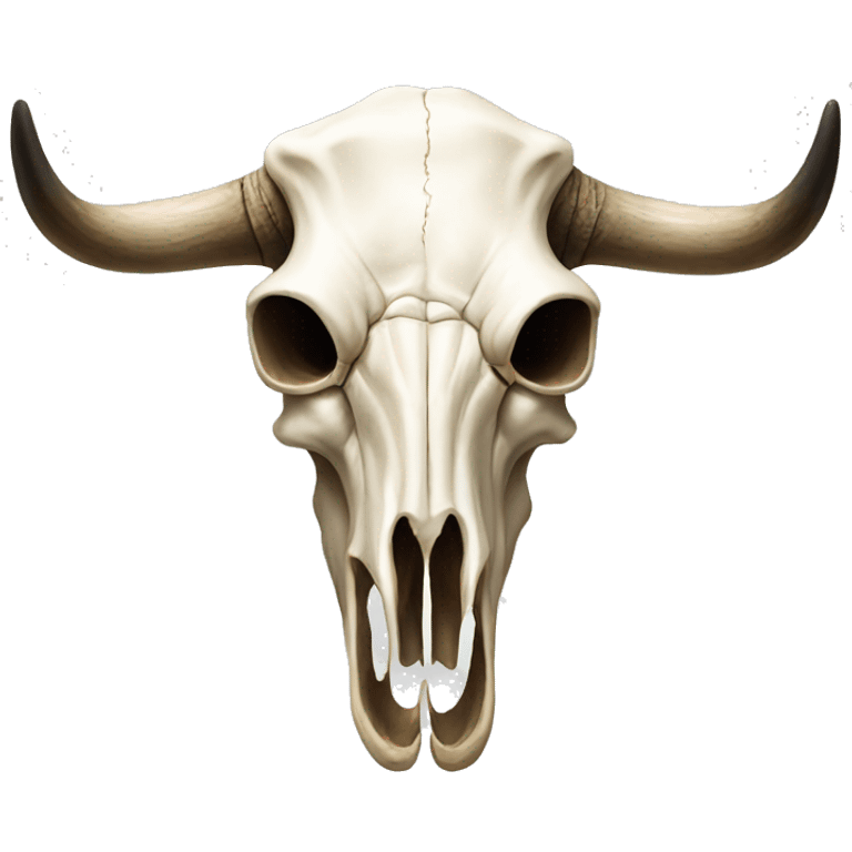 Cow skull emoji