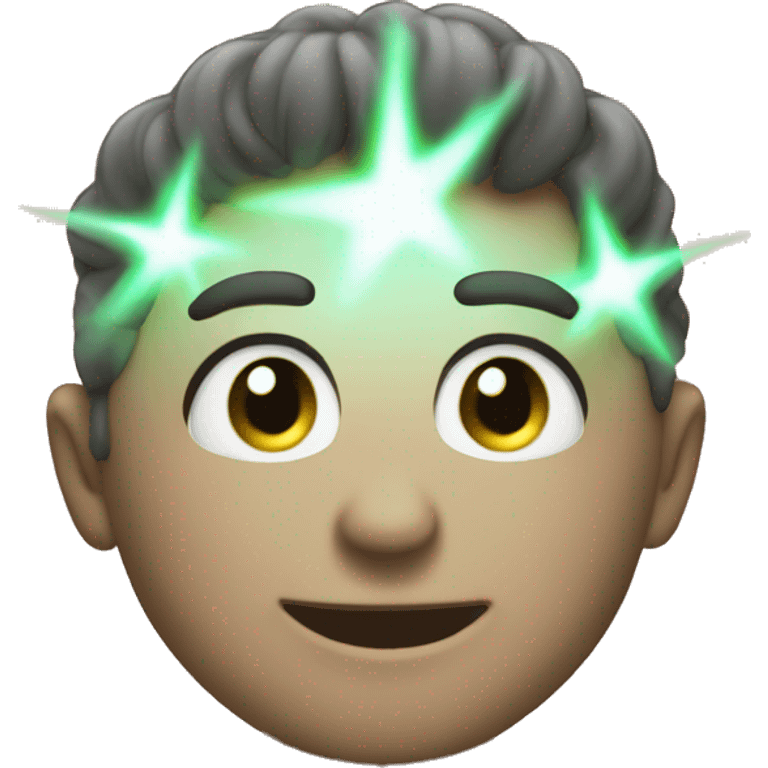 a glowing effect emoji for the discord owner role emoji